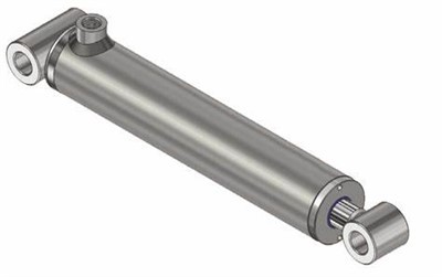 Viena hidrauliskā eļļas cilindra darbība